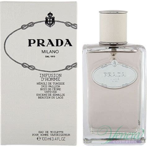 infusion d'homme prada 200ml|new Prada aftershave for men.